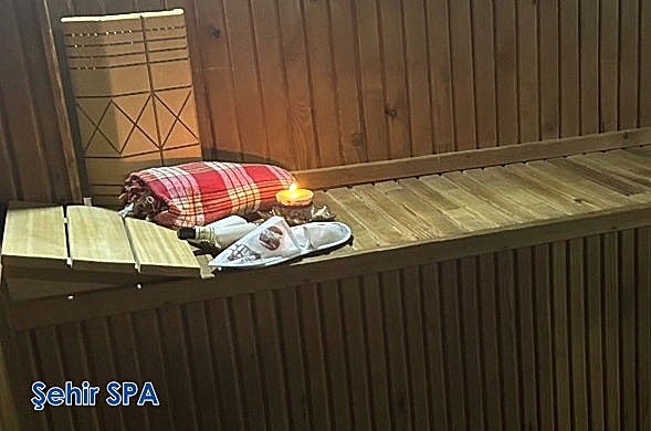 İstanbul spa sauna alanı